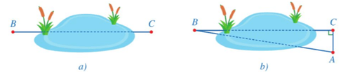 Ứng dụng của tỉ số lượng giác của góc nhọn (Lý thuyết Toán lớp 9) | Cánh diều