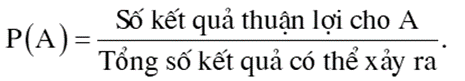 Phép thử ngẫu nhiên và không gian mẫu. Xác suất của biến cố (Lý thuyết Toán lớp 9) | Cánh diều