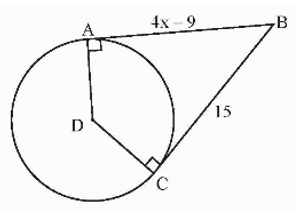 10 Bài tập Tiếp tuyến của đường tròn (có đáp án) | Cánh diều Trắc nghiệm Toán 9 