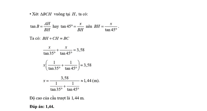 Đề kiểm tra Toán 9 Chân trời sáng tạo Chương 4 (có lời giải)