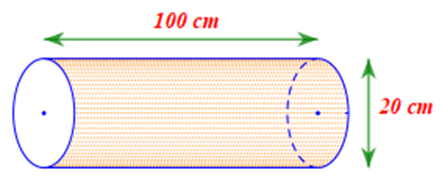 10 Bài tập Hình trụ (có đáp án) | Chân trời sáng tạo Trắc nghiệm Toán 9