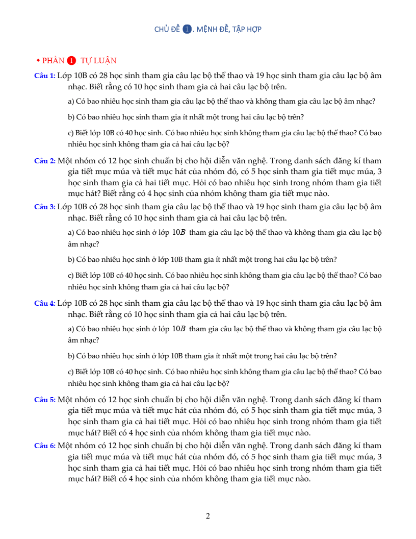 Chuyên đề bài tập bồi dưỡng HSG Toán 10 (có lời giải)