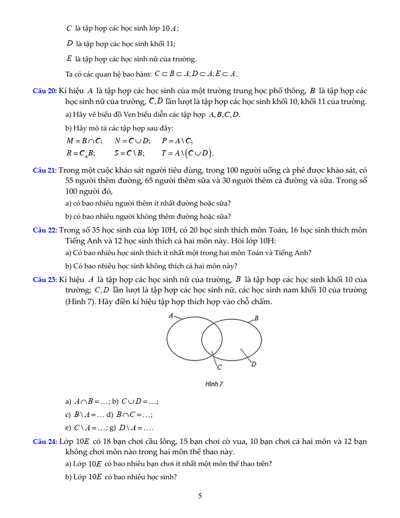 Chuyên đề bài tập bồi dưỡng HSG Toán 10 (có lời giải)