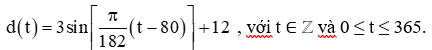 Bài toán thực tế về phương trình lượng giác lớp 11 (cách giải + bài tập)