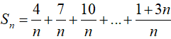 Cách tính tổng n số hạng đầu tiên của cấp số cộng (cực hay có lời giải)