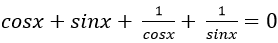 Phương trình đối xứng, phản đối xứng đối với sinx và cosx