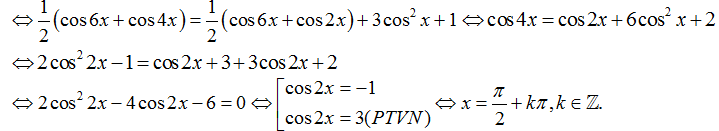 Phương trình quy về phương trình bậc hai đối với hàm số lượng giác
