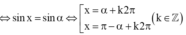 Phương trình sinx = m lớp 11 (chi tiết nhất)