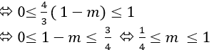 Tìm điều kiện của tham số m để phương trình lượng giác có nghiệm- Toán lớp 11