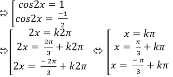 Tìm nghiệm của phương trình lượng giác trong khoảng, đoạn
