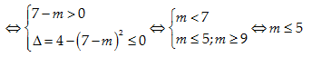 Cách giải bất phương trình logarit có chứa tham số m cực hay