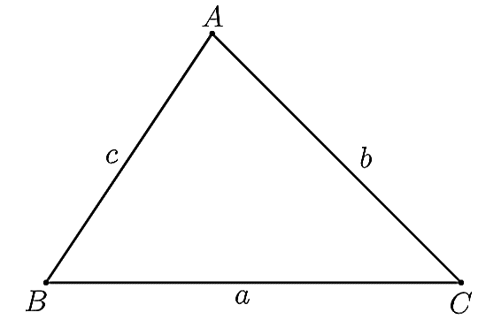 Định lý cosin trong tam giác lớp 10 (chi tiết nhất)