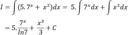 Cách tìm nguyên hàm của hàm số mũ, hàm số logarit cực hay