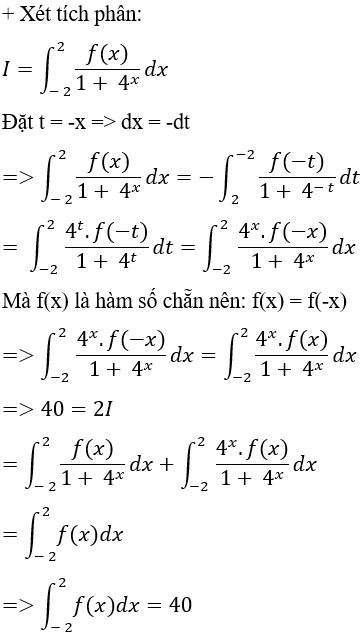 Tính tích phân hàm số mũ, logarit bằng phương pháp đổi biến số
