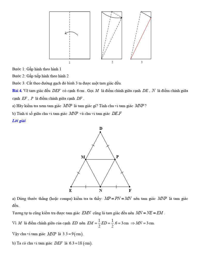 Chuyên đề bồi dưỡng HSG Toán 6 Một số hình phẳng trong thực tiễn (có lời giải)