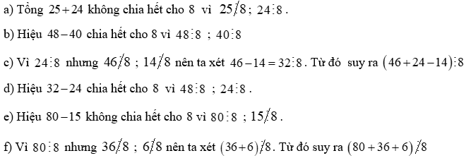 Chuyên đề Tính chia hết trong tập hợp các số tự nhiên lớp 6 (Kết nối tri thức)