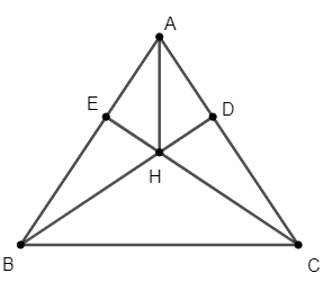 Lý thuyết Tính chất ba đường cao của tam giác lớp 7 (hay, chi tiết)