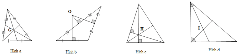 Nhận biết đường trung trực, đường cao của tam giác (cách giải + bài tập)