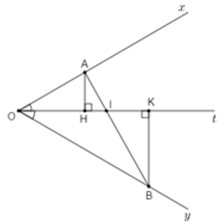 Trắc nghiệm Quan hệ giữa đường vuông góc và đường xiên, đường xiên và hình chiếu