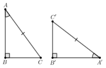 Tìm và chứng minh hai tam giác vuông bằng nhau (cách giải + bài tập)
