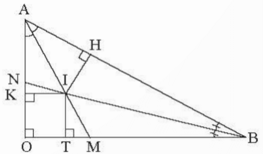 Tính chất của ba đường phân giác trong tam giác lớp 7 (chi tiết nhất)