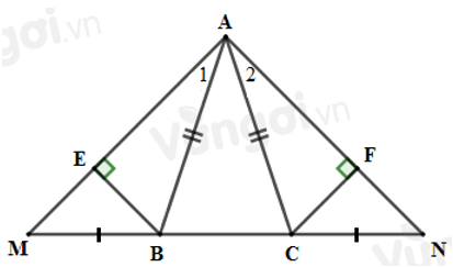 Trắc nghiệm Các trường hợp bằng nhau của tam giác vuông