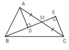 Trắc nghiệm Quan hệ giữa đường vuông góc và đường xiên, đường xiên và hình chiếu - Bài tập Toán lớp 7 chọn lọc có đáp án, lời giải chi tiết