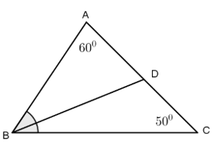 Trắc nghiệm: Tổng ba góc của một tam giác - Bài tập Toán lớp 7 chọn lọc có đáp án, lời giải chi tiết
