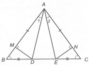 Vận dụng định nghĩa, tính chất của tam giác cân để chứng minh tính chất khác (cách giải + bài tập)