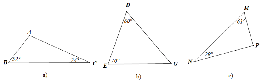 Xác định loại tam giác dựa vào số đo góc của tam giác đó (cách giải + bài tập)