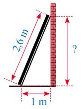 Các Bài toán thực tế về vận dụng định lí Pythagore lớp 8 (cách giải + bài tập)