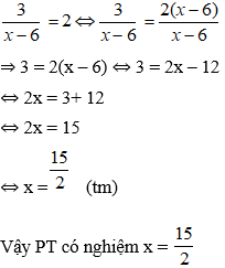 Cách giải phương trình chứa ẩn ở mẫu cực hay, có đáp án | Toán lớp 8