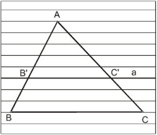 Lý thuyết: Định lí Ta-lét trong tam giác | Lý thuyết và Bài tập Toán 8 có đáp án