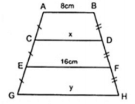 Tính độ dài đoạn thẳng dựa vào đường trung bình của tam giác, hình thang