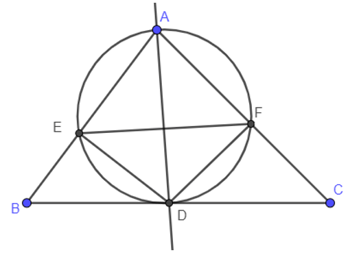 Các bài tập về góc có đỉnh nằm trong đường tròn, góc có đỉnh nằm ngoài đường tròn và cách giải lớp 9 (hay, chi tiết) (ảnh 1)