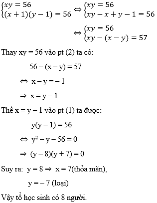 Cách giải bài toán năng suất công việc lớp 9 (Giải bài toán bằng cách lập hệ phương trình)