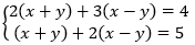 Cách giải hệ phương trình bằng phương pháp cộng đại số cực hay - Toán lớp 9