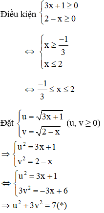 Cách giải phương trình chứa căn thức lớp 9 cực hay - Toán lớp 9
