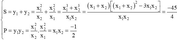 Cách lập phương trình bậc hai khi biết hai nghiệm của phương trình đó