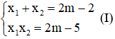 Cách tìm m để phương trình bậc hai có nghiệm thỏa mãn điều kiện