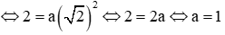 Cách xác định hệ số a của hàm số y = ax^2 hay, chi tiết