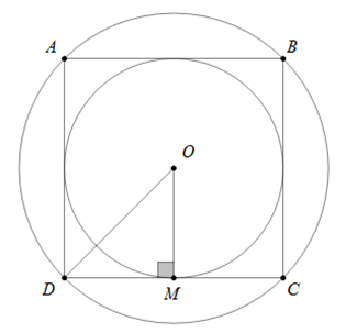 Cách xác định tâm và bán kính đường tròn ngoại tiếp, đường tròn nội tiếp - Toán lớp 9