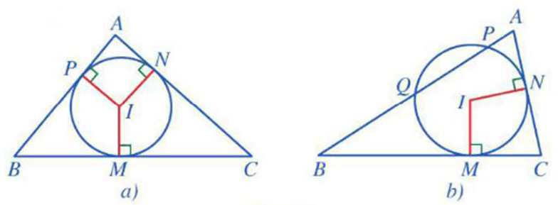 Đường tròn nội tiếp tam giác là gì lớp 9 (chi tiết nhất)