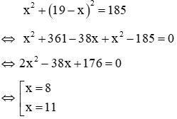 Giải bài toán bằng cách lập phương trình – Dạng toán về quan hệ giua các số, tìm số tự nhiên - Toán lớp 9