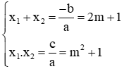 Không giải phương trình, tính tổng và tích các nghiệm của phương trình bậc hai - Toán lớp 9