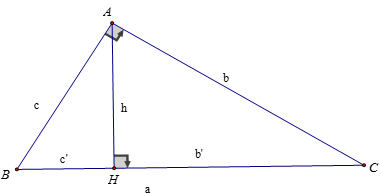 Các dạng toán thường gặp về hệ thức trong tam giác vuông