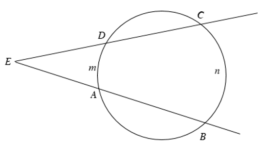 Lý thuyết Góc có đỉnh ở bên trong đường tròn. Góc có đỉnh ở bên ngoài đường tròn - Lý thuyết Toán lớp 9 đầy đủ nhất