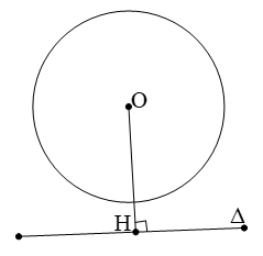 Lý thuyết: Vị trí tương đối của đường thẳng và đường tròn - Lý thuyết Toán lớp 9 đầy đủ nhất