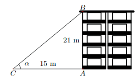 Bài toán thực tế về tỉ số lượng giác của góc nhọn lớp 9 (cách giải + bài tập)