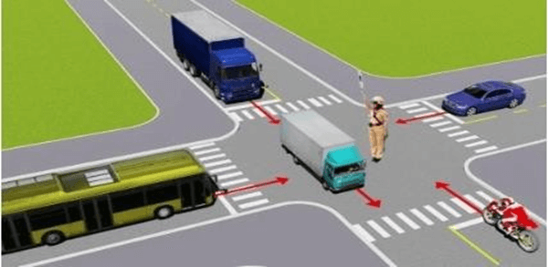 600 câu lý thuyết hạng D2E Bộ Công an (mới nhất)